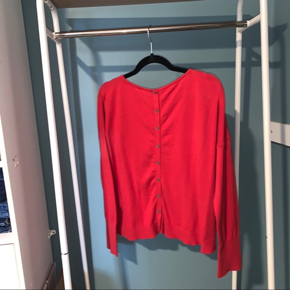 Back Button Sweater - Picture 4 of 8